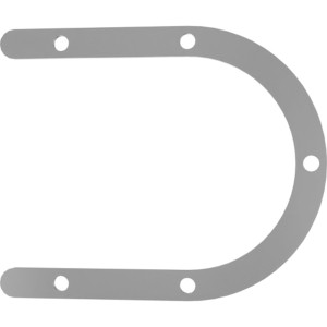 Genie Lift Part # 1280080GT - PLATE, BACKING BELLOWS, S-80/85 XC, EA