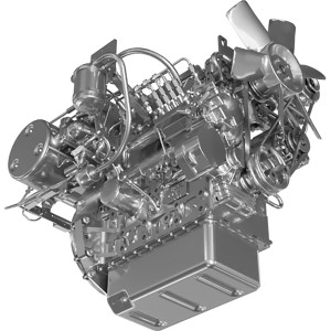 Genie Lift Part # 214335GT - ENGINE KIT, PERKINS 404F-22, EA