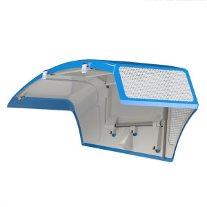 Genie Lift Part # 52.1200.5550GT - ENGINE COVER, EA