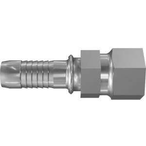 Genie Lift Part # 824635GT - FITTING,STR,1/2 HS X 3/4-16,JIC,SW,FEMALE,STEEL, EA