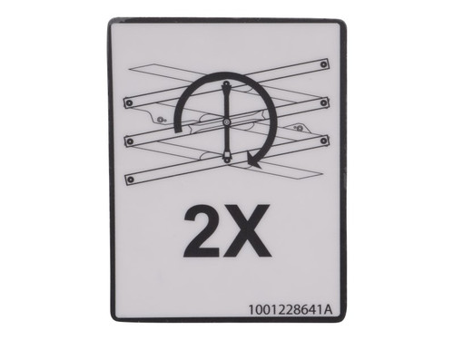 JLG Part # 1001228641 | DECAL,SAFETY PROP, EA