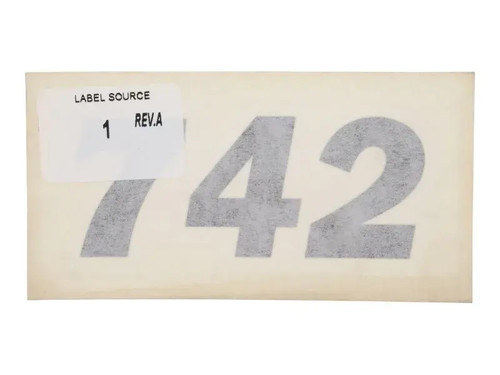 JLG Part # 1001226711 | DECAL,JLG 742 CAB, EA