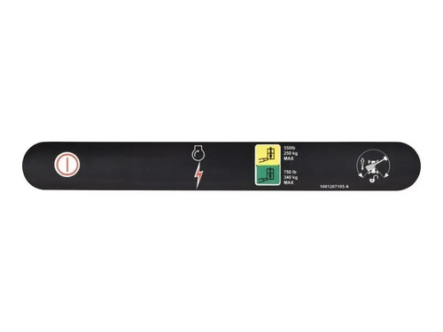 JLG Part # 1001207105 | DECAL,STOP & AUX POWER (ANSI), EA