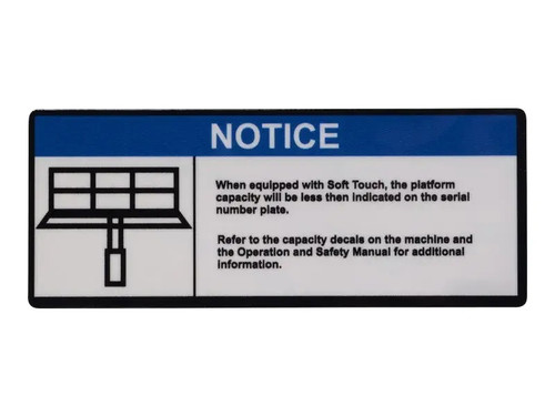 JLG Part # 1001195491 | DECAL,(ANSI), EA