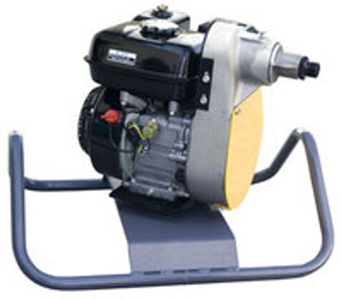 Multiquip G55H
Stationary vibrator motor, Honda GX160

A swivel-mounted base and reliable Honda engine make this power source ideal for concrete vibration applications in remote areas. This unit swivels 360° for easy movement around the job site. Additionally, it eliminates the need for a separate generator on site.