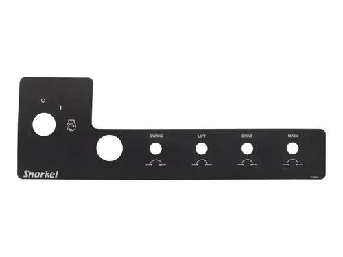 JLG Part # 0180846 | SN-DECAL PLATFORM CTRL BOX,FR, EA