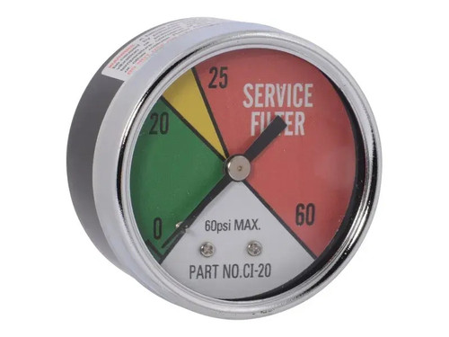 JLG Part # 117567GTGN | GN-GAUGE,RETURN FILTER, EA