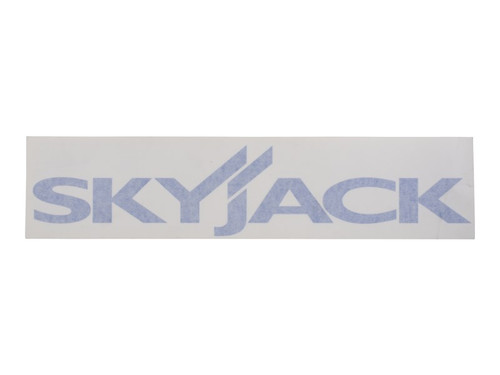 JLG Part # 129758 | SJ-LABEL, SKYJACK SM BLUE, EA