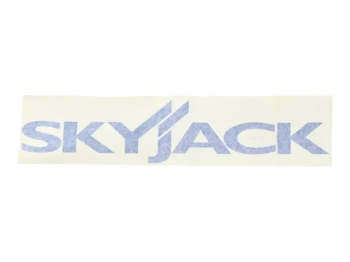 JLG Part # 129773 | SJ-LABEL, SKYJACK MED BLUE, EA