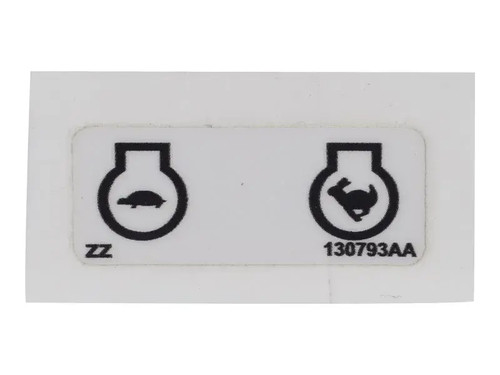 JLG Part # 130793 | SJ-THROTTLE LABEL, EA