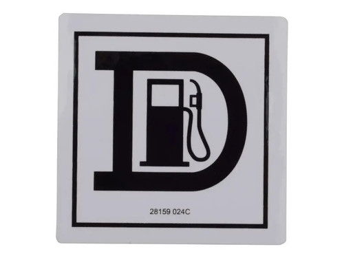 JLG Part # 28159GN | GN-DECAL,DIESEL, EA