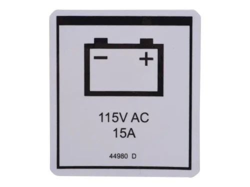 JLG Part # 44980GN | GN-PWR TO CHARGER 115V, EA