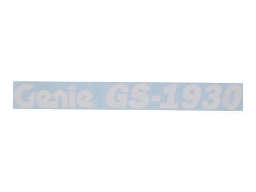 JLG Part # 62054 | GN-DECAL,GENIE GS-1930, EA