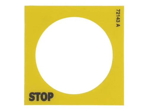 JLG Part # 72143 | GN-EMERGENCY STOP GR, EA