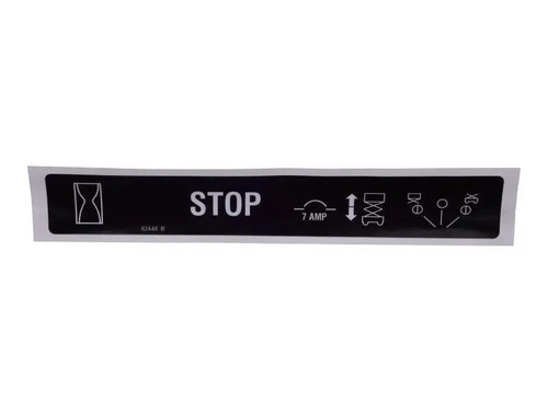 JLG Part # 82448GN | GN-DECAL, GROUND CONTROL PANEL, EA