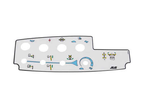 JLG Part # AU1868 | UPPER CONTROL BOX DECAL, EA