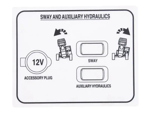 JLG Part # GN2-1347 | GN-DECAL, SWAY, EA