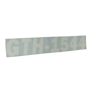 Genie Lift Part # 09.4618.1618GT - DECAL,COSMETIC GTH-1544, EA