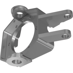 Genie Lift Part # 104289GT - WELDMENT,STEER YOKE,RIGHT***, EA