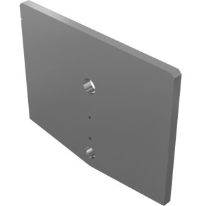 Genie Lift Part # 111497GT - PLATE, CHASSIS, MACHINED, EA