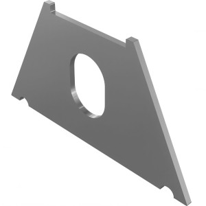 Genie Lift Part # 117290GT - PLATE,STAB MOUNT,BOTTOM, EA