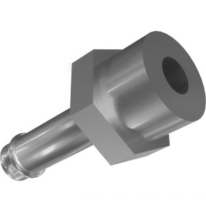 Genie Lift Part # 123644GT - FUEL FITTING,3/8 STRAIGHT, EA