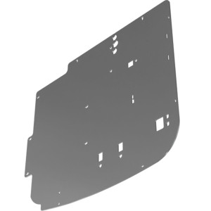 Genie Lift Part # 1251776GT - PLATE, FUEL TANK BULKHEAD, EA