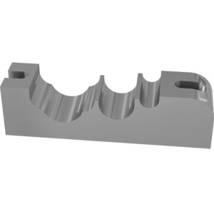Genie Lift Part # 1253207GT - CLAMP BLOCK,OPTIONS, EA