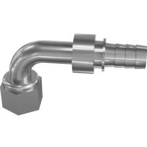 Genie Lift Part # 1253641GT - ELBOW,90DEG,1/2" HOSE BARB, EA