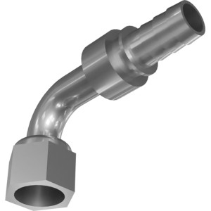 Genie Lift Part # 1253641GT - ELBOW,90DEG,1/2" HOSE BARB, EA