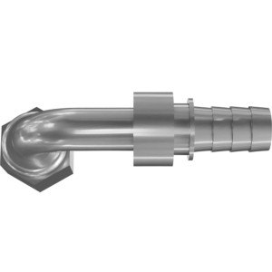 Genie Lift Part # 1253641GT - ELBOW,90DEG,1/2" HOSE BARB, EA