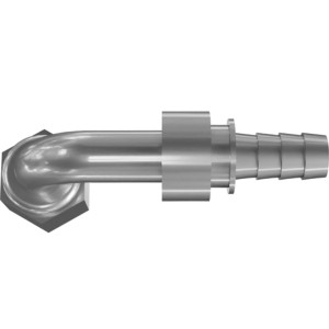Genie Lift Part # 1253642GT - ELBOW,90DEG,3/8" HOSE BARB, EA