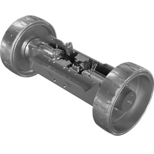 Genie Lift Part # 1255072GT - ASSEMBLY, AXLE, REAR, EA