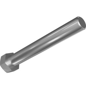 Genie Lift Part # 1256121GT - BOLT,HEX TAP,3/8-16X2.75,8,ZAG, EA