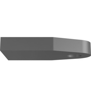 Genie Lift Part # 1261436GT - MACH,FRT AXLE PLATE,BOTTOM, EA