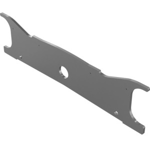 Genie Lift Part # 1261441GT - MACH,FRT AXLE PLATE,SIDE, EA