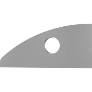 Genie Lift Part # 1261444GT - MACH,FRT AXLE PLATE,CYL, EA