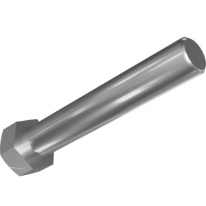 Genie Lift Part # 1264315GT - BOLT,HEX TAP,3/8-16X2.25,8,ZAG, EA
