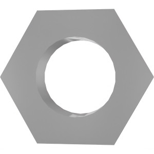 Genie Lift Part # 1264339GT - NUT,JAM,M6-1.0,DIN439B,ZAB, EA