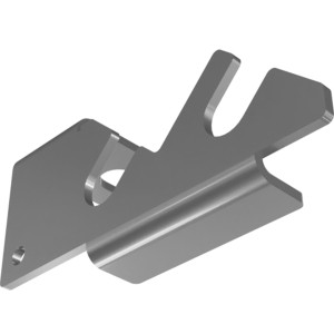Genie Lift Part # 1266278GT - STEER FIXED PLATE,LEFT, EA