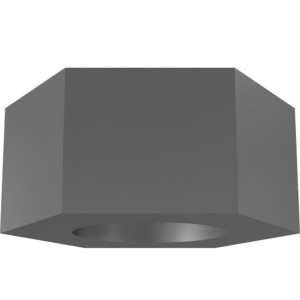Genie Lift Part # 1266587GT - NUT,M6-1.0,DIN934,10,ZAB, EA