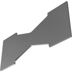 Genie Lift Part # 1269438GT - PLATE, REAR AXLE, BOTTOM, EA