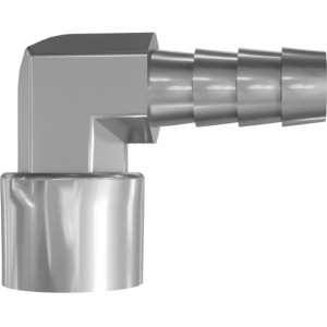 Genie Lift Part # 1270466GT - FITTING,3/8NPT TO 5/16BARB,90, EA