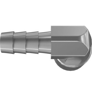 Genie Lift Part # 1270466GT - FITTING,3/8NPT TO 5/16BARB,90, EA