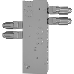 Genie Lift Part # 1271347GT - MANIFOLD,STEER/AXLE,X CHASSIS, EA