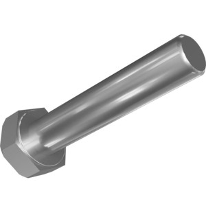 Genie Lift Part # 1272952GT - SCREW, HHC, M10 X 1.25 X 50MM, EA