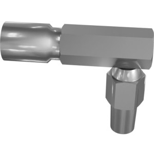 Genie Lift Part # 1273914GT - FITTING, 90D, 1/4NPT, -4, EA