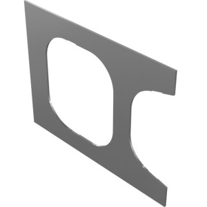 Genie Lift Part # 1278970GT - PLATE, CHASSIS TOP, FRONT, EA