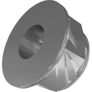 Genie Lift Part # 1283004GT - NUT,NYLOCK FLG,10-24,A,ZAG, EA