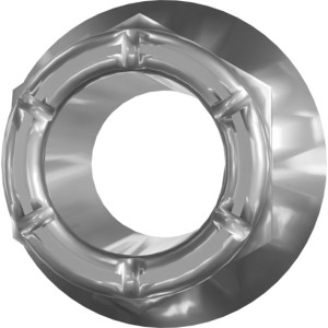 Genie Lift Part # 1283015GT - NUT,NYLOCK FLG,M10-1.5,DIN6926,10,ZAB, EA